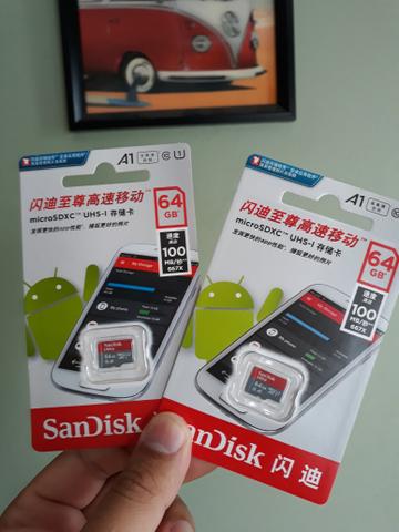 Cartão de Memória Sandisk 64GB