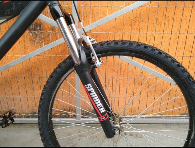 Bicicleta Aro 26 - Caloi TRS com upgrades - Foto 3