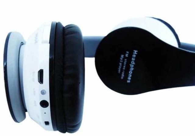 Head fone via Bluetooth com entrada cartao de memoria - Foto 4