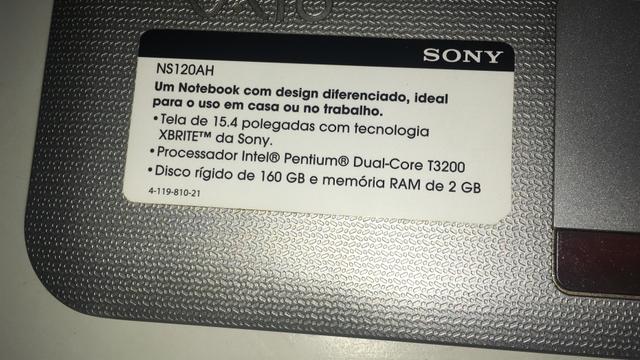 Notebook sony NS120AH - Foto 3