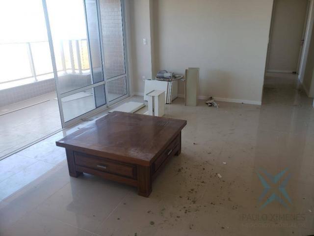 Apartamento com 3 dormitórios para alugar, 117 m² por r$ 3.000/mês - dunas - fortaleza/ce - Foto 3