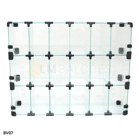 Baleiro de Vidro 0,60 x 0,45 x 0,15 Frete e montagem Gratis - Foto 2