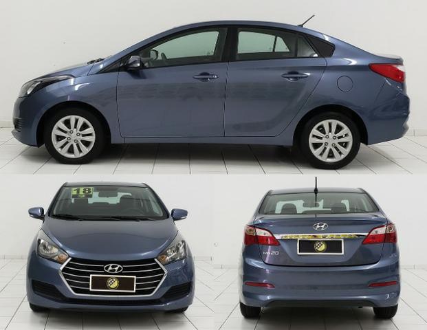 Hyundai Hb20s 1.0 - Estado de Okm - Completo Impecável