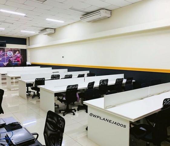 Mesa bancada estação de trabalho para escritório