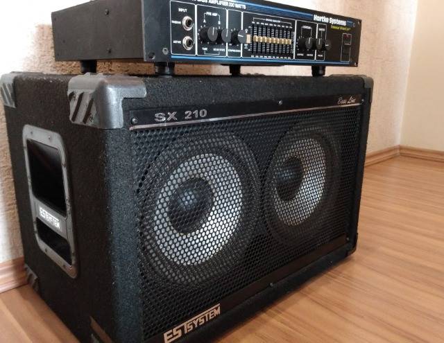 Gabinete para Contra Baixo ESTsystem 2x10 400w - Foto 3