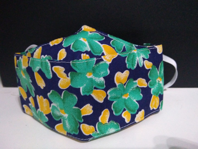 Máscara em 3D, Tecido Tricoline com Dupla Camada, R$: 8,00 Reais a unidade. - Foto 6