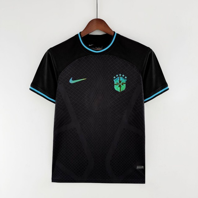 Camisa Brasil Edição Conceito Preta 2022