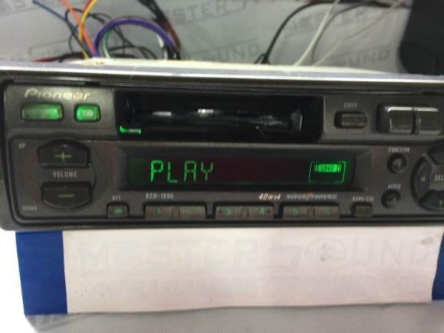 toca fita radio pioneer keh-1850 40watts x 4 com bluetooth interno semi novo instalado - Foto 3