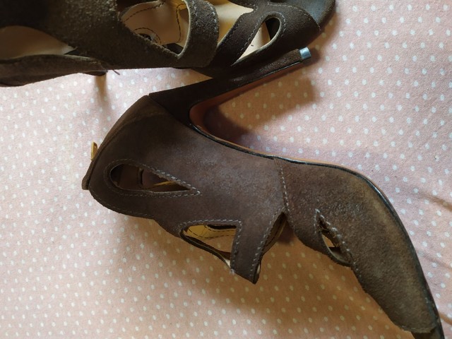 Sandália marrom 35 - Foto 3