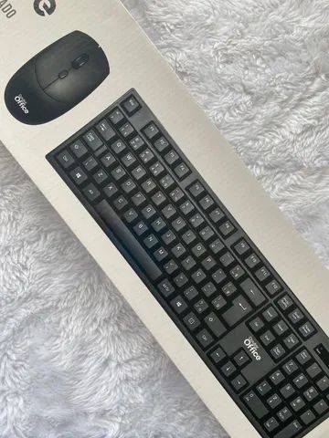 Teclado e mouse sem fio 