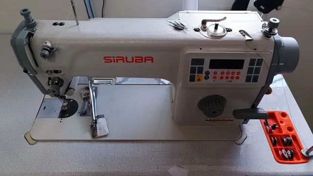 Máquina costura reta eletrônica Siruba - Foto 2