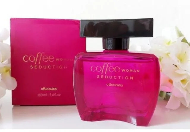 Perfume feminino Coffee Woman Lucky/Seduction Desodorante Colônia 100ml -  Original - Lacrado