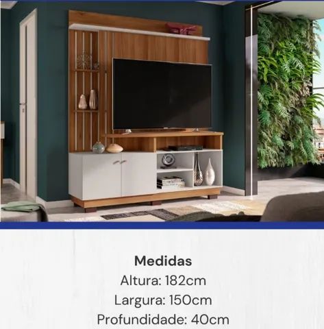Sala home rack bancada 