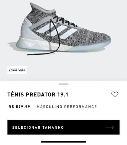 Tenis predator hot sale 19.1