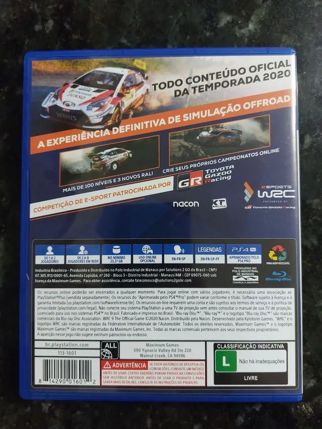 WRC FIA World Rally Championship The Official Game, Jogos para a Nintendo  3DS, Jogos