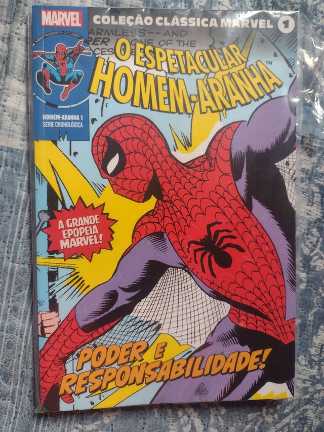 Coleção Clássica Marvel Homem Aranha edição 1