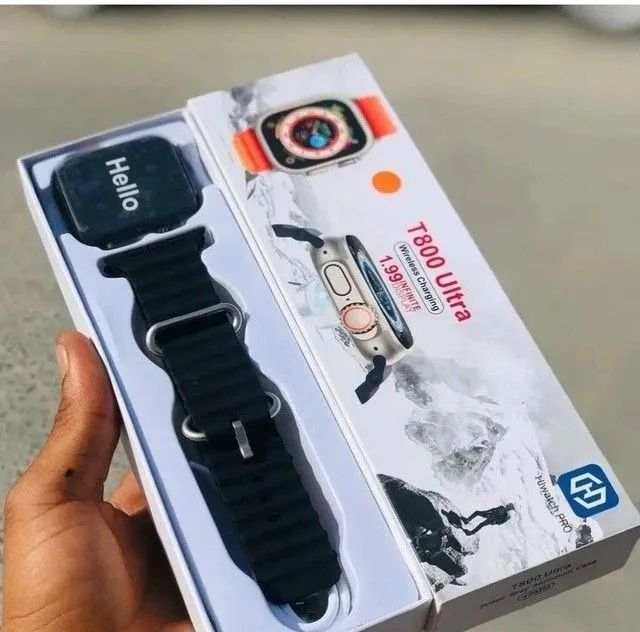 Smartwatch T800 Ultra + Brindes