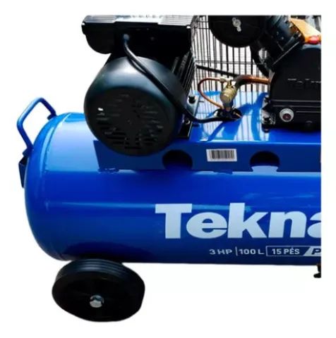 Compressor 15pés/100Lts/3Hp (Tekna) - Foto 3