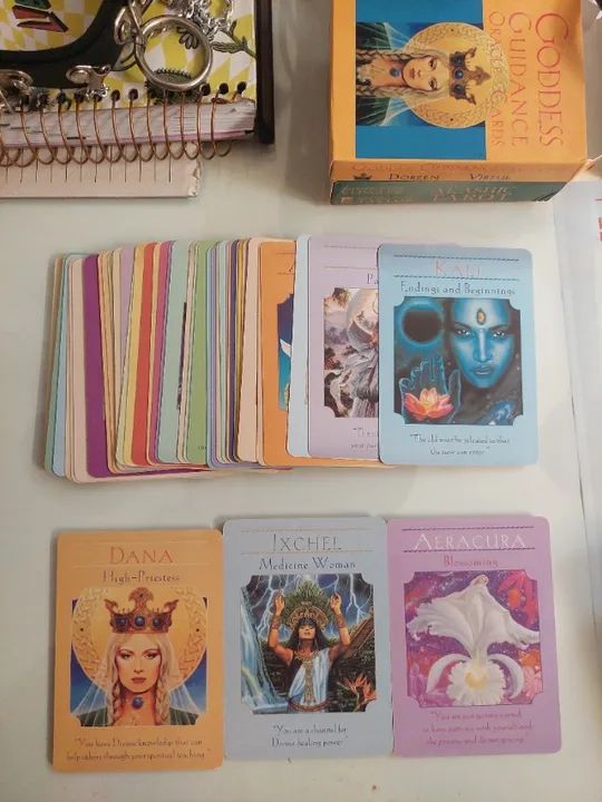 Goddess Guidance Oracle Cards RÉPLICA CHINESA - Foto 3