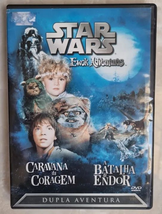 Dvd Star Wars - Caravana da Coragem e Batalha de Endor - RARO