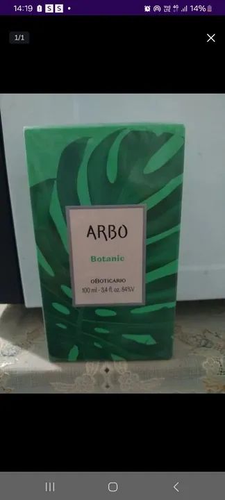 Perfume masculino arbo ! 75,00