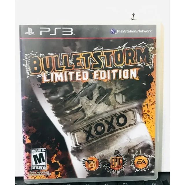 Jogo Bulletztorm -Limited Edition - PS3. SEMINOVA.