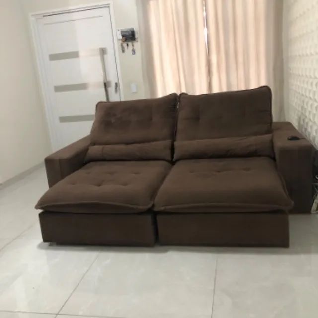 Sofa retrátil inclinável 2,35x 1,40 Sofás e Poltronas Residencial