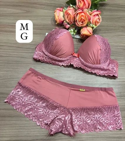 Conjunto lingerie MAYA calcinha e sutiã  - Foto 5