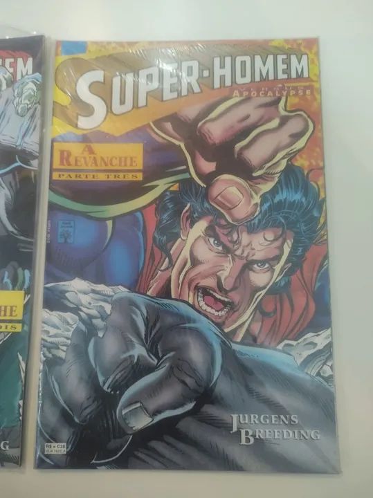 HQ Super-Homem Versus Apocalipse- - Edições 1, 2 e 3 - Foto 3