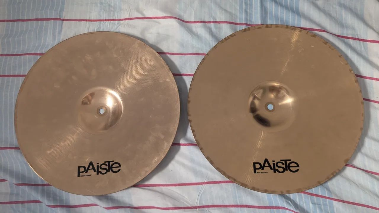 Pratos Paiste hit hat PST5 - Foto 3