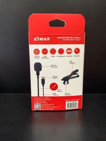 Capture Áudio de Qualidade Profissional com o Microfone de Lapela Xtran! - Foto 3