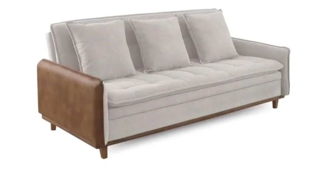 Sofá Cama 3 lugares - Novo