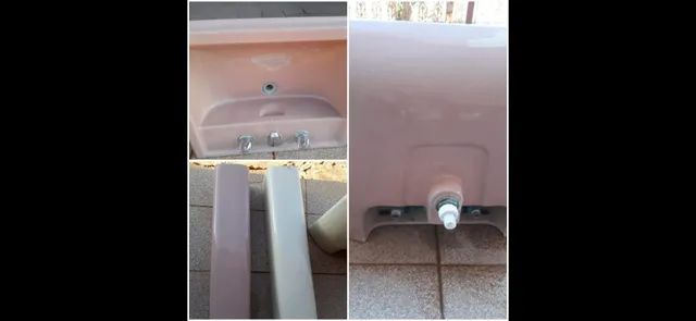 2 pias de banheiro marca Cidamar - Foto 2