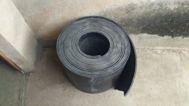 Correa borracha para esteira transportadora de carga 17,50x0,405mx8mm em Vinhedo/SP