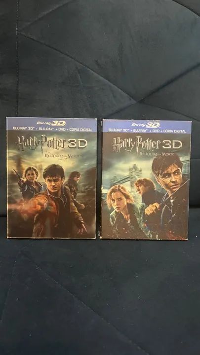 Blu-ray + DVD- Harry Potter E As Relíquias Da Morte 