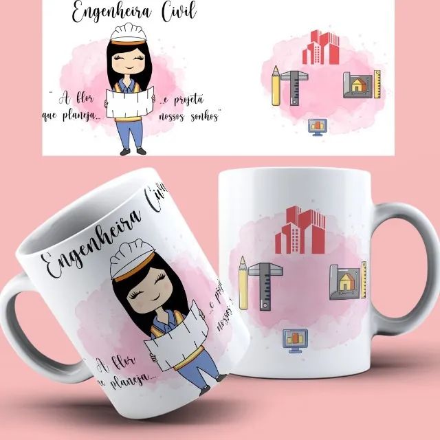 Caneca Profissões Personalizada - Foto 5