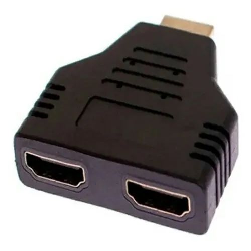 Adaptador Divisor Splitter 1 HDMI macho para 2 Fêmeas - Foto 2