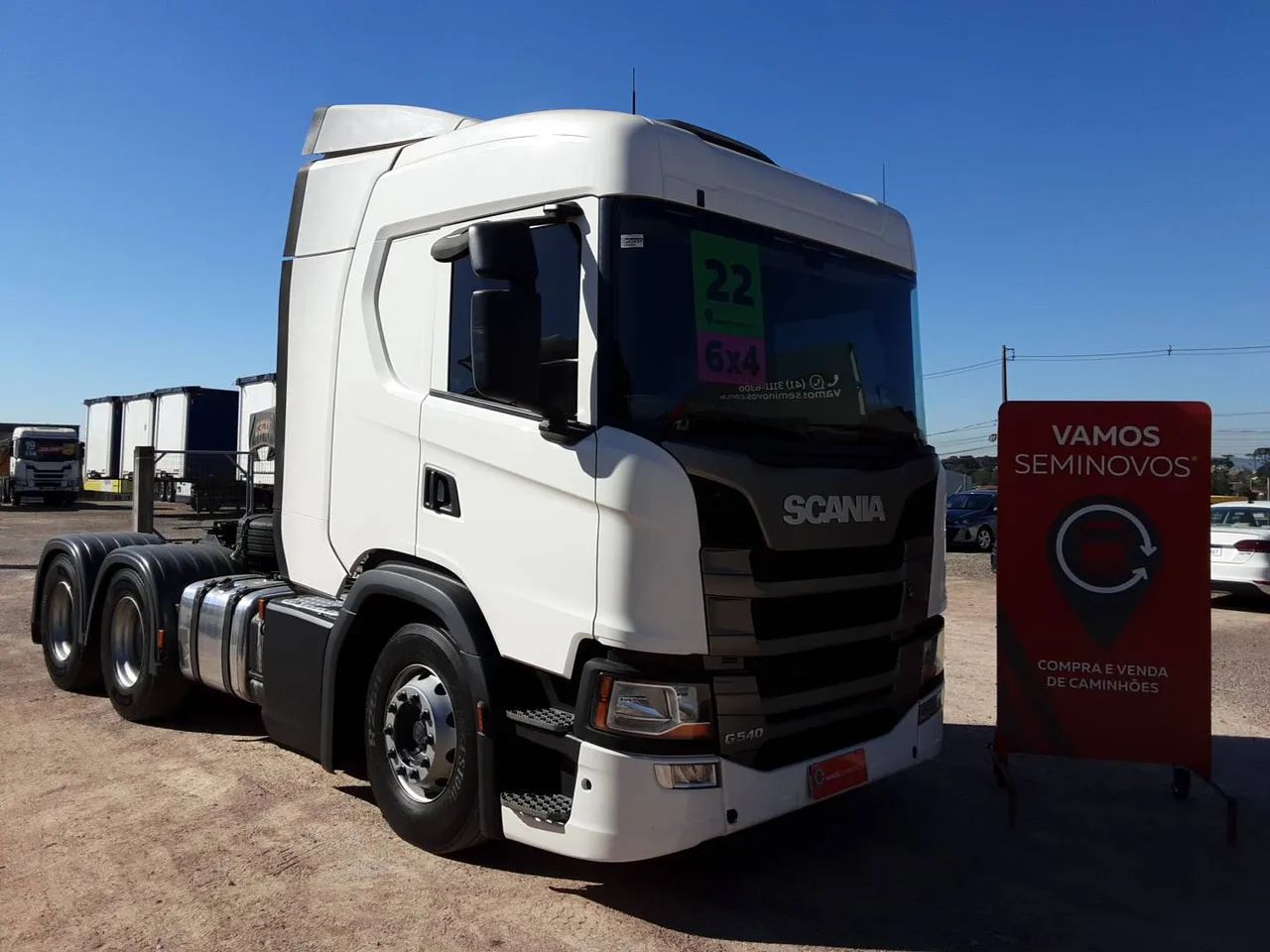 Scania G 540 A6X4 2021/2022 Vamos Seminovos  CURITIBA