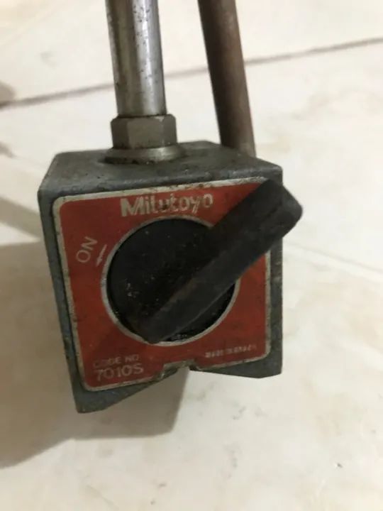 Relógio comparador com suporte  - Foto 2