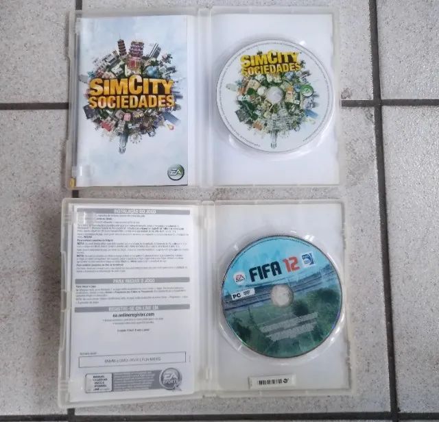 02 jogos de pc originais : simcity sociedades e fifa 12 - Foto 3