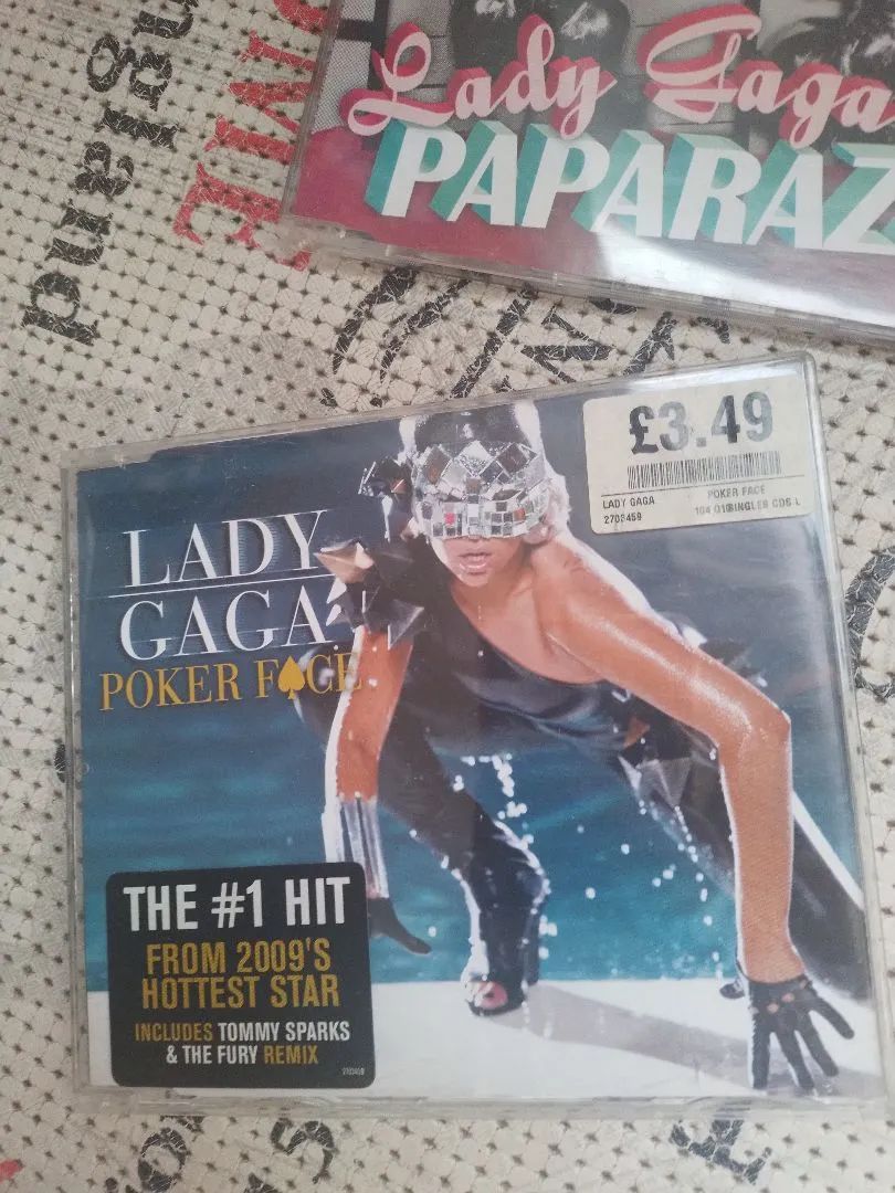 CD Single Lady Gaga Poker Face importado