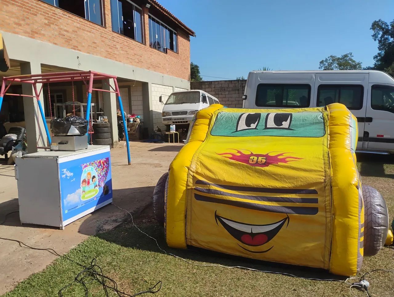 Vendo piscina de bolinhas carro da play park * - Foto 2