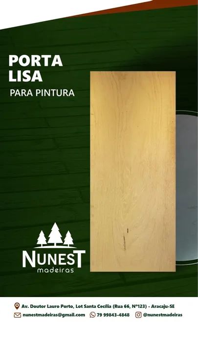 PORTA / CAIXÃO / ALIZARES / MAÇANETA / DOBRADIÇA - Foto 2