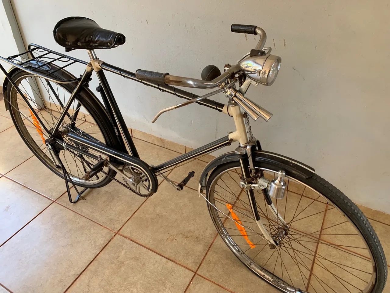 Bicicleta Antiga Mercswiss aro 28 Raridade ano 1955 - Foto 4