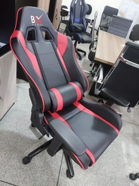Cadeira Gamer BLX Reclinável - Foto 3