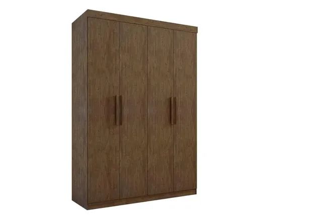 Guarda roupa colibri 4P MDF/MDP SR G10 - Foto 6