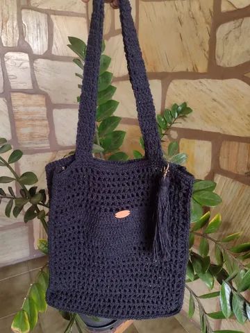 Bolsa de crochê modelo Prada - Foto 2