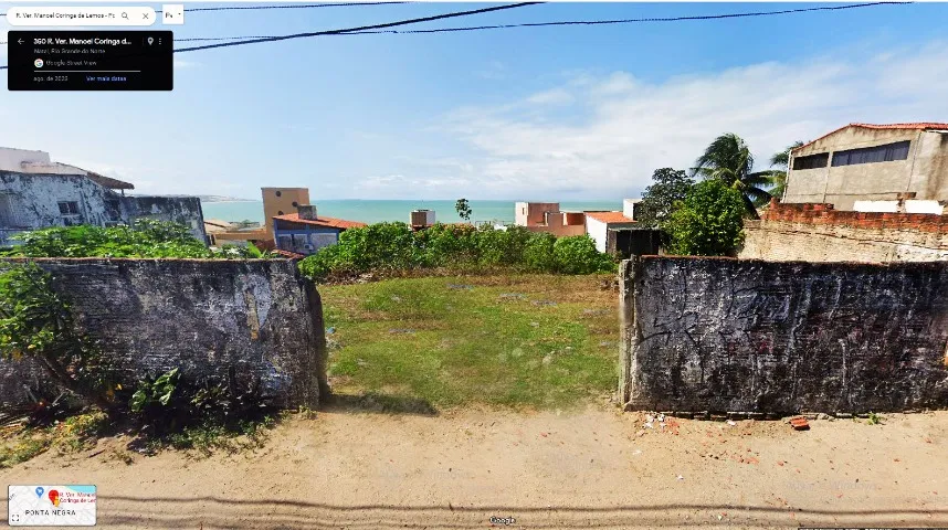 Ponta Negra Terreno 700 m2 C/ Vista p/ o Mar e Morro do Careca