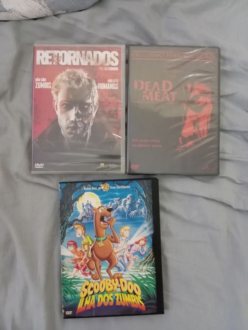 DVDs Scooby-Doo, Retornados e Dead Meat