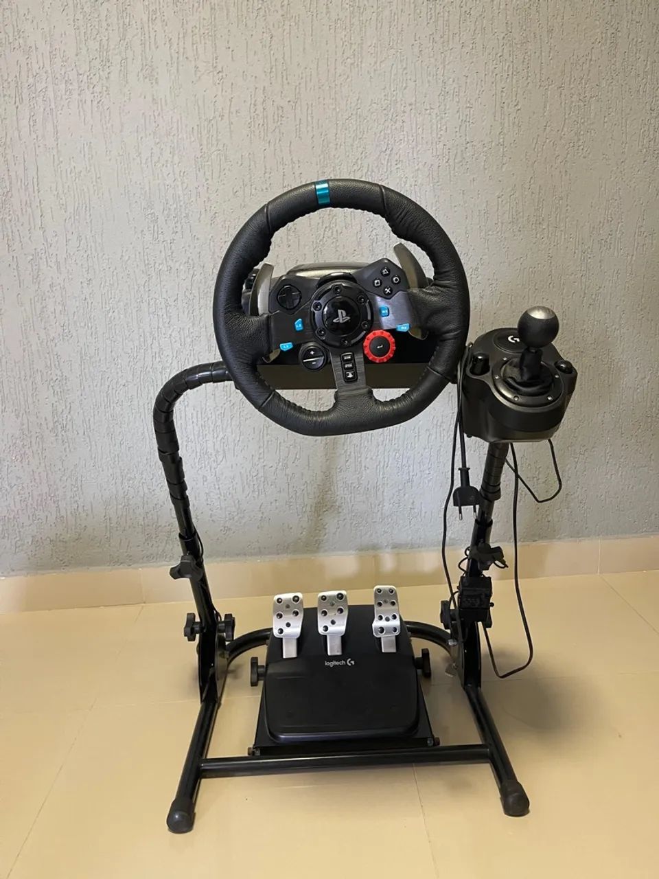 Volante Logitech G29 com Cockpit, Pedais e câmbio. - Foto 4